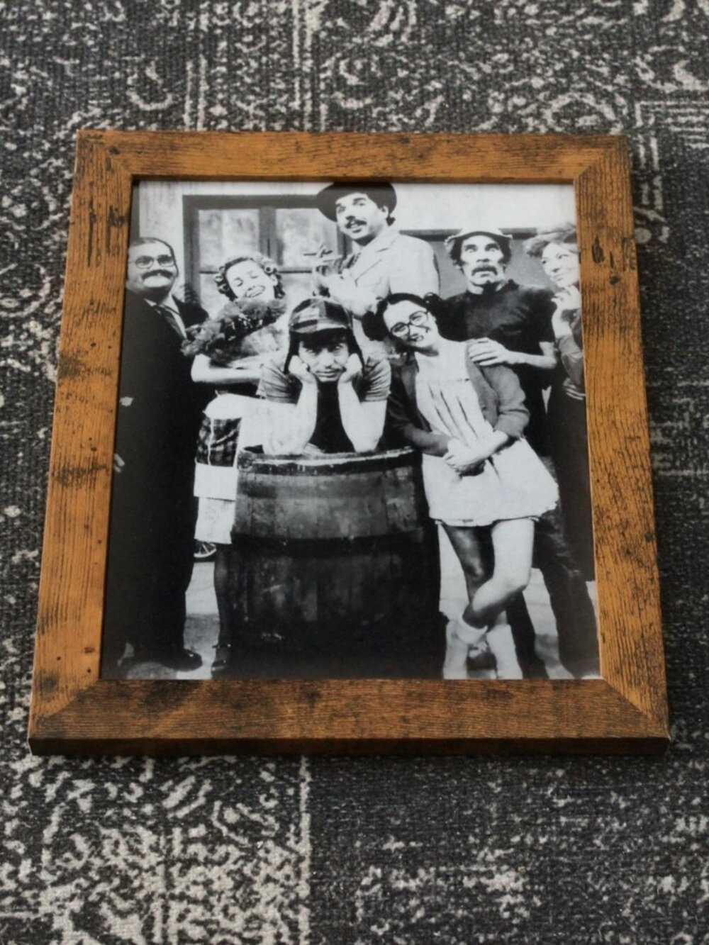El Chavo del Ocho Cast Photo Print 8x10 Vintage Mexican TV Show Wall Decor Art